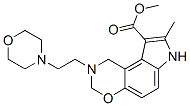 CAS#: 54436-08-7, Methyl 1,2,3,7-Tetrahydro-8-Methyl-2-(2-Morpholinoethyl)Pyrrolo[3,2-f][1,3]Benzoxazine-9-Carboxylate