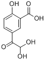 CAS 登录号：54440-92-5， 5-(二羟基乙酰基)-2-羟基-苯甲酸