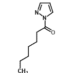 CAS 登录号：544433-72-9， 1-(1H-吡唑-1-基)-1-庚酮
