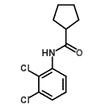 CAS 登录号：544452-76-8， N-(2,3-二氯苯基)环戊烷甲酰胺