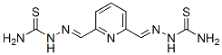 CAS 登录号：5445-16-9， [[6-[(硫代氨基甲酰肼亚基)甲基]吡啶-2-基]亚甲基氨基]硫脲
