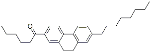 CAS 登录号：54454-95-4， 1-(9,10-二氢-7-辛基-2-菲基)己酮