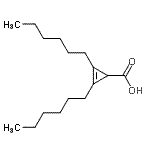 CAS#: 54467-87-7, 2,3-Dihexyl-2-Cyclopropene-1-Carboxylic Acid