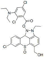 CAS#: 54484-91-2, 8-Chloro-5-(Hydroxymethyl)-N,N-Diethyl-2H-[1]Benzothiopyrano[4,3,2-cd]Indazole-2-Ethan-1-Amine N-Oxide