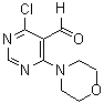 CAS 登录号：54503-94-5， 4-氯-6-吗啉基-5-嘧啶甲醛