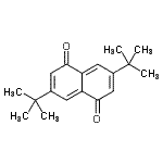 CAS 登录号：54532-93-3， 3,7-二(2-甲基-2-丙基)-1,5-萘二酮