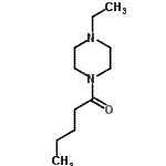 CAS 登录号：545371-71-9， 1-(4-乙基-1-哌嗪基)-1-戊酮