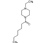 CAS 登录号：545371-76-4， 1-(4-乙基-1-哌嗪基)-1-庚酮