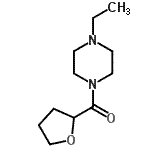 CAS 登录号：545373-12-4， (4-乙基-1-哌嗪基)(四氢-2-呋喃基)甲酮
