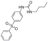 CAS 登录号：5454-36-4， 3-[4-(苯磺酰基)苯基]-1-丁基-脲
