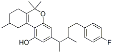 CAS#: 54540-72-6, 7,8,9,10-Tetrahydro-3-[4-(P-Fluorophenyl)-1,2-Dimethylbutyl]-6,6,9-Trimethyl-6H-Dibenzo[b,d]Pyran-1-Ol