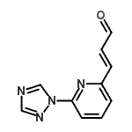 CAS#: 545424-11-1, (2E)-3-[6-(1H-1,2,4-Triazol-1-Yl)-2-Pyridinyl]Acrylaldehyde