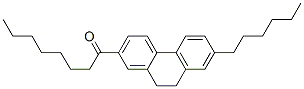 CAS#: 54547-81-8, 1-(7-Hexyl-9,10-Dihydro-2-Phenanthryl)Octan-1-One