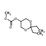 CAS 登录号：545517-98-4， 2,2-二乙基-1,3-二恶烷-5-基甲基碳酸酯