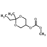 CAS 登录号：545518-29-4， 2-乙基-2-甲基-1,3-二恶烷-5-基甲基碳酸酯