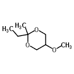 CAS#: 545582-05-6, 2-Ethyl-5-Methoxy-2-Methyl-1,3-Dioxane