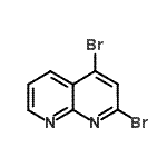 CAS#: 54569-27-6, 2,4-Dibromo-1,8-Naphthyridine