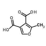 CAS#: 54576-44-2, 2-Methyl-3,4-Furandicarboxylic Acid