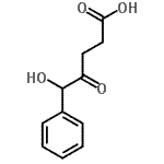 CAS#: 5458-72-0, 5-Hydroxy-4-Oxo-5-Phenylpentanoic Acid