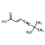 CAS#: 54599-50-7, (2E)-6,6-Dimethyl-2-Hepten-4-Ynoic Acid