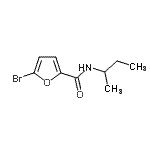 CAS#: 546091-17-2, 5-Bromo-N-Sec-Butyl-2-Furamide