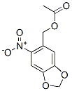 CAS#: 5462-93-1, (6-Nitrobenzo[1,3]Dioxol-5-Yl)Methyl Acetate
