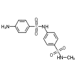 CAS 登录号：547-53-5， 4-氨基-N-[4-(甲基氨基磺酰基)苯基]苯磺酰胺