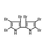 CAS#: 54705-15-6, 3,3',4,4',5,5'-Hexabromo-1H,1'H-2,2'-Bipyrrole