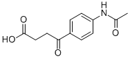 CAS 登录号：5473-15-4， 3-(4-乙酰基氨基苯甲酰)丙酸