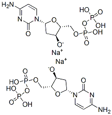 CAS 登录号：54735-60-3， 2'-脱氧-胞苷 5'-(二磷酸三氢酯)二钠盐