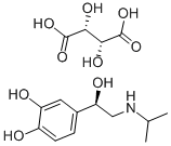 CAS#: 54750-10-6, (-)-Isoproterenol (+)-Bitartrate Salt