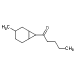 CAS 登录号：54764-61-3， 1-(3-甲基双环[4.1.0]庚-7-基)-1-戊酮