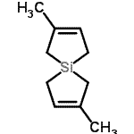 CAS#: 54767-28-1, 2,7-Dimethyl-5-Silaspiro[4.4]Nona-2,7-Diene