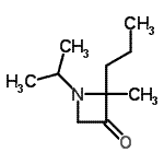 CAS 登录号：547753-71-9， 1-异丙基-2-甲基-2-丙基-3-氮杂环丁酮