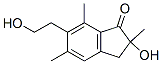 CAS 登录号：54797-11-4， 2,3-二氢-2-羟基-6-(2-羟基乙基)-2,5,7-三甲基-1H-茚-1-酮
