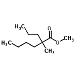 CAS 登录号：54798-83-3， 甲基2-甲基-2-丙基己酸酯