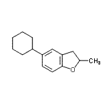 CAS#: 54815-15-5, 5-Cyclohexyl-2-Methyl-2,3-Dihydro-1-Benzofuran