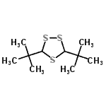 CAS#: 54833-18-0, 3,5-Bis(2-Methyl-2-Propanyl)-1,2,4-Trithiolane