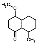 CAS#: 54845-31-7, 4-Methoxy-8-Methyloctahydro-1(2H)-Naphthalenone