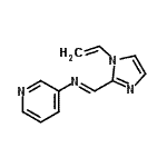 CAS#: 548463-10-1, (E)-N-(3-Pyridinyl)-1-(1-Vinyl-1H-Imidazol-2-Yl)Methanimine