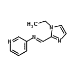 CAS#: 548463-11-2, (E)-1-(1-Ethyl-1H-Imidazol-2-Yl)-N-(3-Pyridinyl)Methanimine