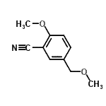 CAS#: 548785-53-1, 2-Methoxy-5-(Methoxymethyl)Benzonitrile