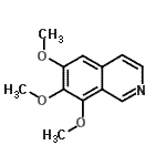 CAS#: 54879-45-7, 6,7,8-Trimethoxyisoquinoline