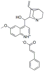 CAS 登录号：549-64-4， (8alpha,9R)-9-羟基-6'-甲氧基辛可宁鎓肉桂酸酯