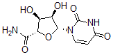CAS 登录号：54918-02-4， (2S,3S,4R,5R)-5-(2,4-二氧代嘧啶-1-基)-3,4-二羟基四氢呋喃-2-甲酰胺