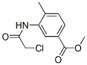 CAS 登录号：54941-43-4， 3-[(氯乙酰基)氨基]-4-甲基苯甲酸甲酯