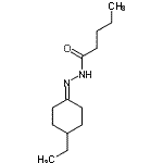 CAS 登录号：549482-54-4， N'-(4-乙基环己基亚基)戊烷酰肼