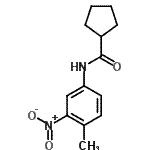 CAS 登录号：549484-94-8， N-(4-甲基-3-硝基苯基)环戊烷甲酰胺