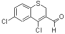CAS 登录号：54949-15-4， 4,6-二氯-2H-1-苯并硫杂吡喃-3-甲醛