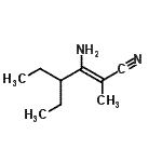 CAS#: 549533-54-2, (2Z)-3-Amino-4-Ethyl-2-Methyl-2-Hexenenitrile